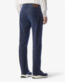 BLUGI CORNELIANI, Stretch Denim, Classic, Blue