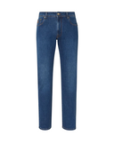 BLUGI CORNELIANI, Stretch Denim, Dark Blue