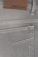 BLUGI CORNELIANI, Stretch Denim, 5 Pocket, Grey