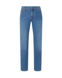 BLUGI CORNELIANI, Stretch Denim, 5 Pocket, Light Blue