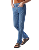 BLUGI CORNELIANI, Stretch Denim, 5 Pocket, Light Blue