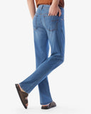 BLUGI CORNELIANI, Stretch Denim, 5 Pocket, Light Blue