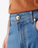 BLUGI CORNELIANI, Stretch Denim, 5 Pocket, Light Blue