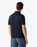 TRICOU CORNELIANI, Polo Design, Button Up, Navy Blue