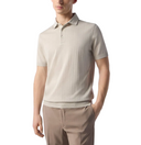 TRICOU CORNELIANI, Polo Design, Button Up, Dark White