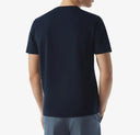 TRICOU CORNELIANI , Round Neck, Print, Cotton, Navy Blue