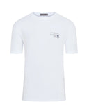 TRICOU CORNELIANI, Mantua, Stretch Sleeve, Logo Insert, White