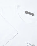 TRICOU CORNELIANI, Mantua, Stretch Sleeve, Logo Insert, White