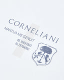 TRICOU CORNELIANI, Mantua, Stretch Sleeve, Logo Insert, White