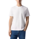 TRICOU CORNELIANI , Crew Neck, Cotton, Stretch, White