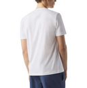 TRICOU CORNELIANI, Crew Neck, Cotton, Stretch, Blue Print, White