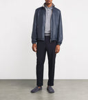 GEACA CORNELIANI, Lambskin Reversible, Dark Blue
