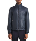 GEACA CORNELIANI, Lambskin Reversible, Dark Blue