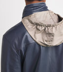 GEACA CORNELIANI, Lambskin Reversible, Dark Blue