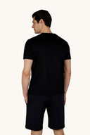 Tricou PAUL&SHARK, Double mercerised cotton jersey V-neck T-shirt