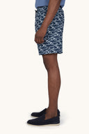 Short PAUL&SHARK, Portofino with iconic Sharks Waves print