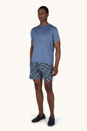 Short PAUL&SHARK, Portofino with iconic Sharks Waves print