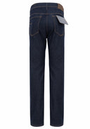 BLUGI CORNELIANI, Clasic Slim-fit Denim Pants, Bleumarin