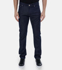 BLUGI CORNELIANI, Clasic Slim-fit Denim Pants, Bleumarin