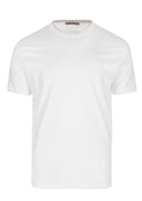 TRICOU CORNELIANI, Bumbac, Guler duo, Alb
