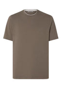 TRICOU CORNELIANI, Bumbac, Guler duo, Beige