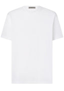 TRICOU CORNELIANI,White oversized cotton jersey t-shirt