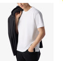 TRICOU CORNELIANI,White oversized cotton jersey t-shirt