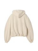 Hanorac JACQUEMUS The Corso cu fermoar – Bej