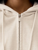 Hanorac JACQUEMUS The Corso cu fermoar – Bej