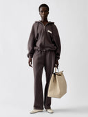 Hanorac JACQUEMUS The Corso cu fermoar – Maro