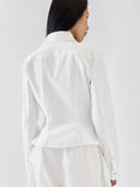 Camasa JACQUEMUS The Triangle – Alb