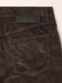 Pantaloni JACOB COHËN Edo Regular-Straight – Maro închis