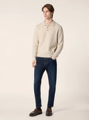 Jeans JACOB COHËN Jude Tapered, Comfort Denim – Albastru