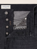 Jeans JACOB COHEN, Luis Regular 5 Pocket Jeans in Black Stretch Denim with Vintage Wash