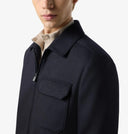 JACHETA CORNELIANI, Two way zipper, Negru