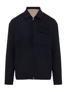 JACHETA CORNELIANI, Two way zipper, Negru