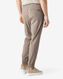 PANTALONI CORNELIANI, technical wool fabric joggers, Dark Beige