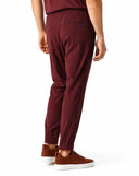 PANTALONI CORNELIANI, technical wool fabric joggers, Brown