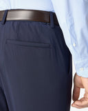 PANTALONI CORNELIANI, technical wool chinos, Navy Blue
