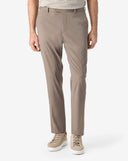 PANTALONI CORNELIANI, technical wool chinos, Dark Beige