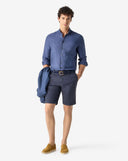 Pantaloni scurti CORNELIANI, Bermuda Short, Clasic, Bleumarin
