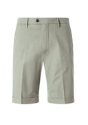 Bermude CORNELIANI, Garment-dyed light green