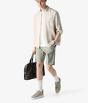 Bermude CORNELIANI, Garment-dyed light green