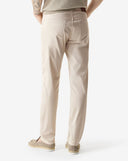 Jeans CORNELIANI, dyed stretch cotton jeans, Cream