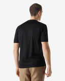 Tricou CORNELIANI, crew neck pure cotton t-shirt, Negru