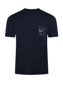 Tricou CORNELIANI, Navy Blue, Slim fit