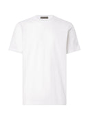 Tricou CORNELIANI, White crew neck stretch cotton jersey t-shirt
