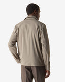 JACHETA CORNELIANI, Brown technical wool, Bej
