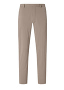 Pantaloni CORNELIANI, Dark beige technical wool chinos