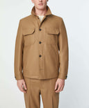 Jacheta L.B.M 1911, Untreated Overshirt, Wool, Brown